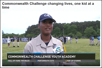 Channel 13 News Small, Commonwealth ChalleNGe Youth Academy